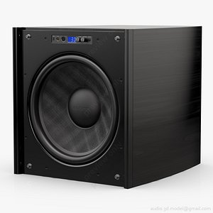 subwoofer 18 velodyne dd-18 3d 3ds