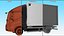 Moderner Truck in Schwarz für Cinema 4D