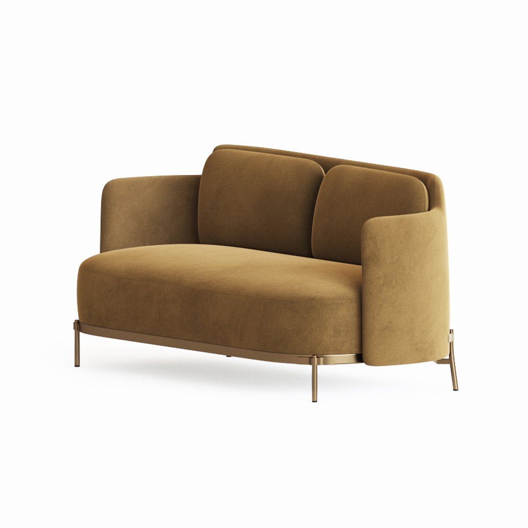 Minotti Tape Sofa 3D Model - TurboSquid 1628016