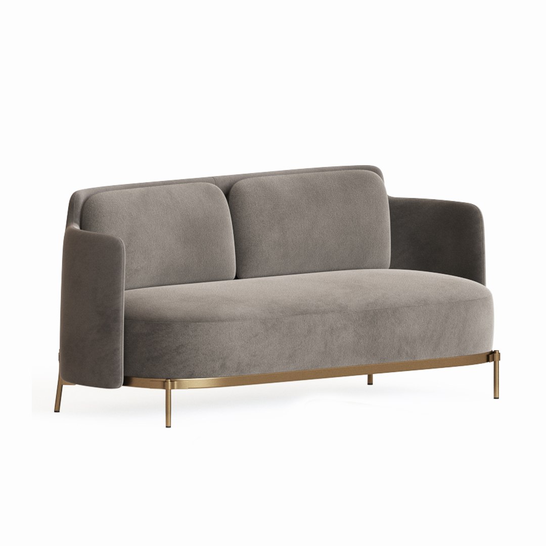 Minotti Tape Sofa 3D Model - TurboSquid 1628016