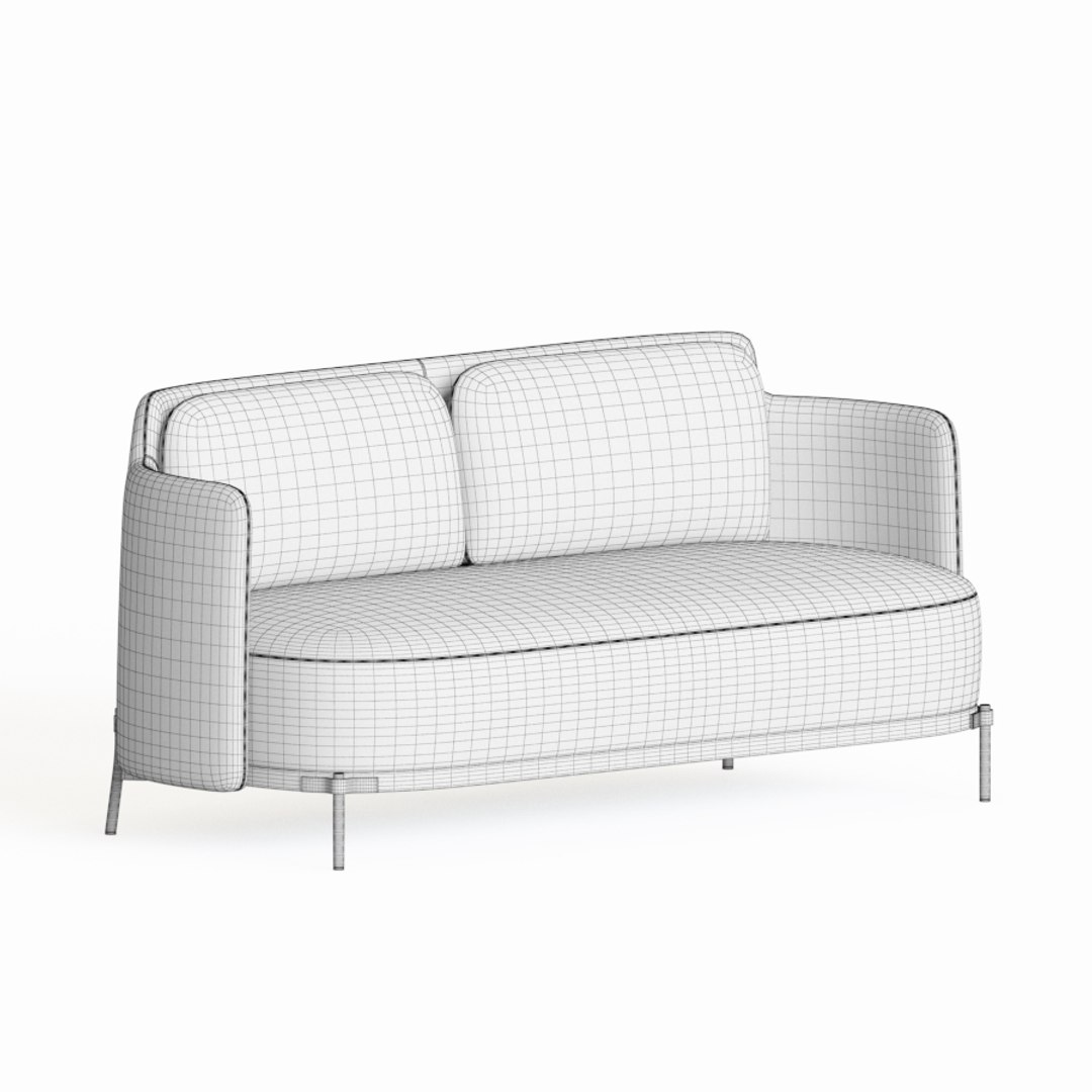 Minotti Tape Sofa 3D Model - TurboSquid 1628016