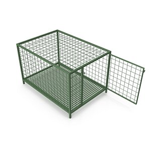 3D model Protective Animal Shelter Model