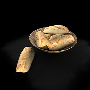 3D bread food