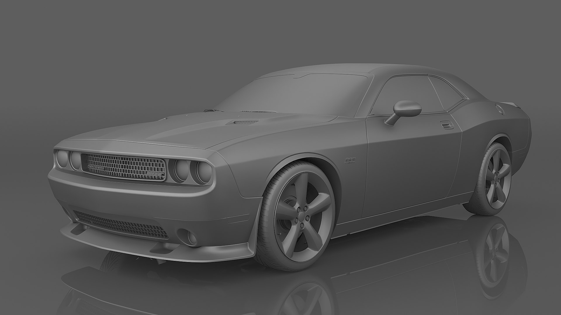 2012 Dodge Challenger SRT8 392 HEMI 3D Model - TurboSquid 2150270