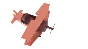 3D 3D Stylized  Air Plane Model