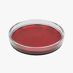 Petri Dish with Blood