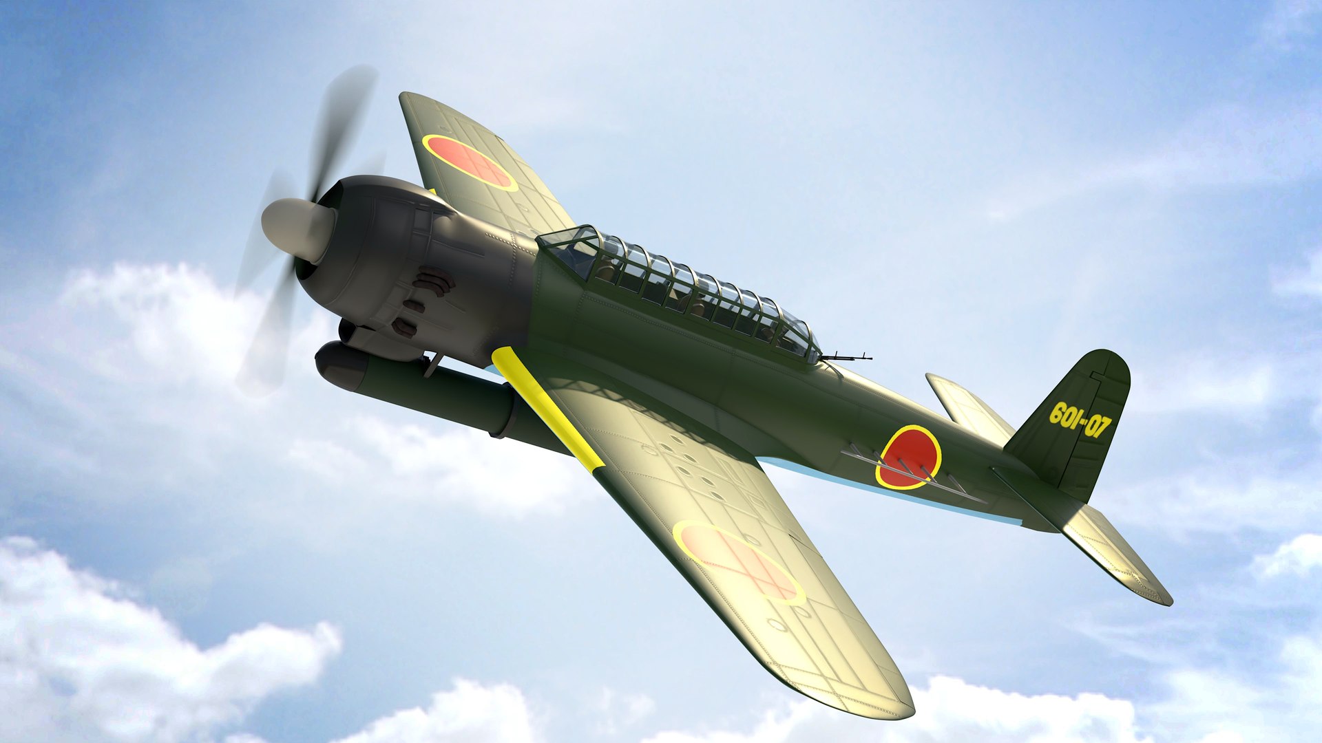 Nakajima B6n Tenzan 3D - TurboSquid 1525928