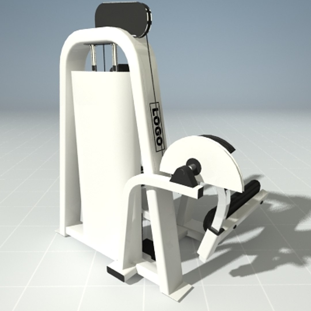 Leg Extension Machine Precor 3d Max