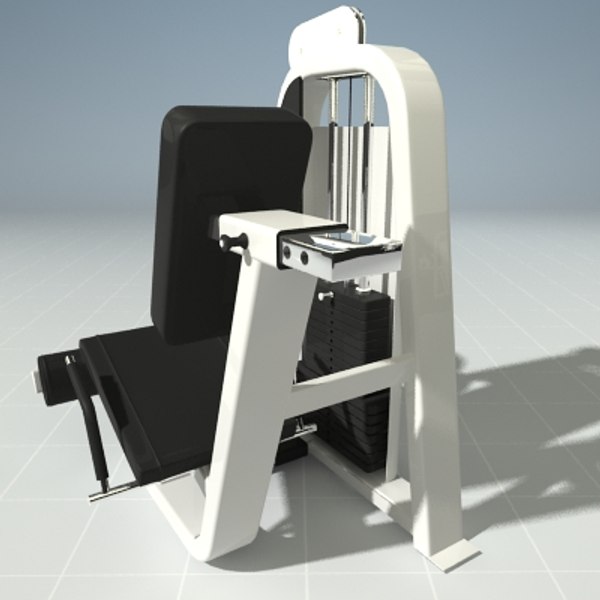 leg extension machine precor 3d max