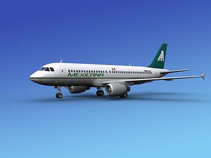 airline airbus 3ds