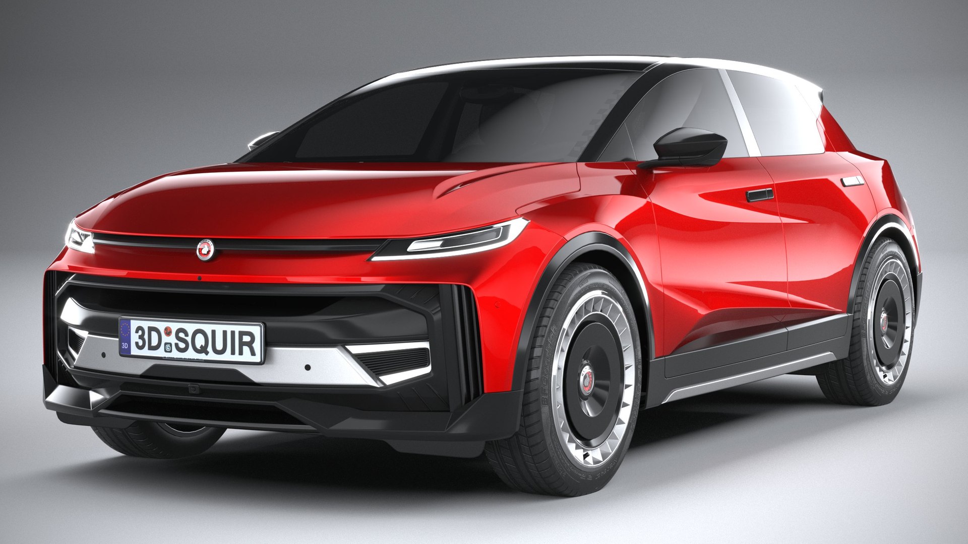 3D Generic Crossover V1 2023 Model - TurboSquid 2016238