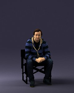 chair man 3D model