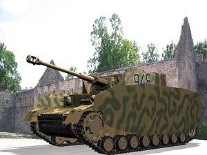 3d german tank