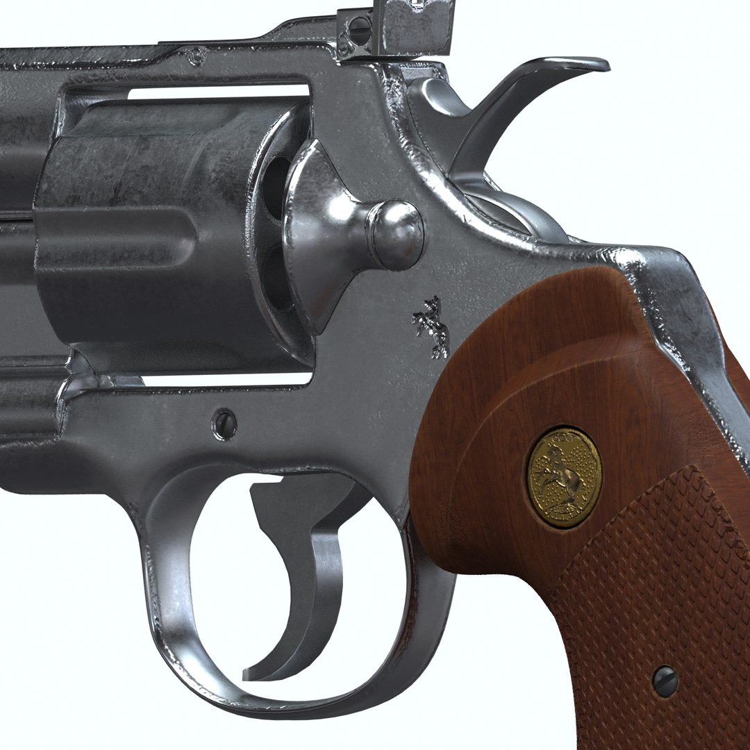 Colt Python 3D Model - TurboSquid 1547717