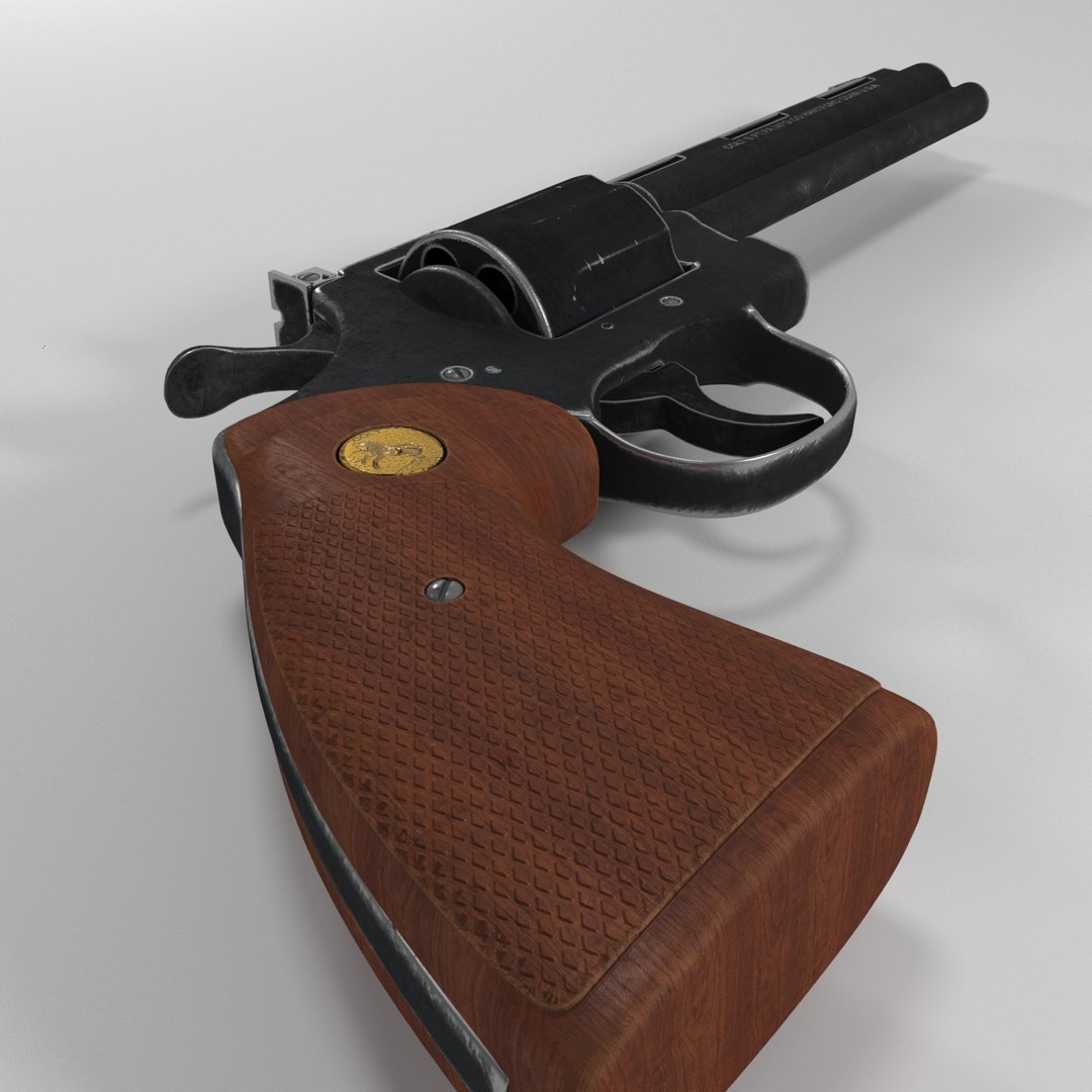 Colt Python 3D Model - TurboSquid 1547717