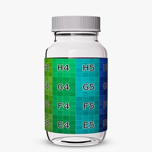 Plastic Jar Mockup 02