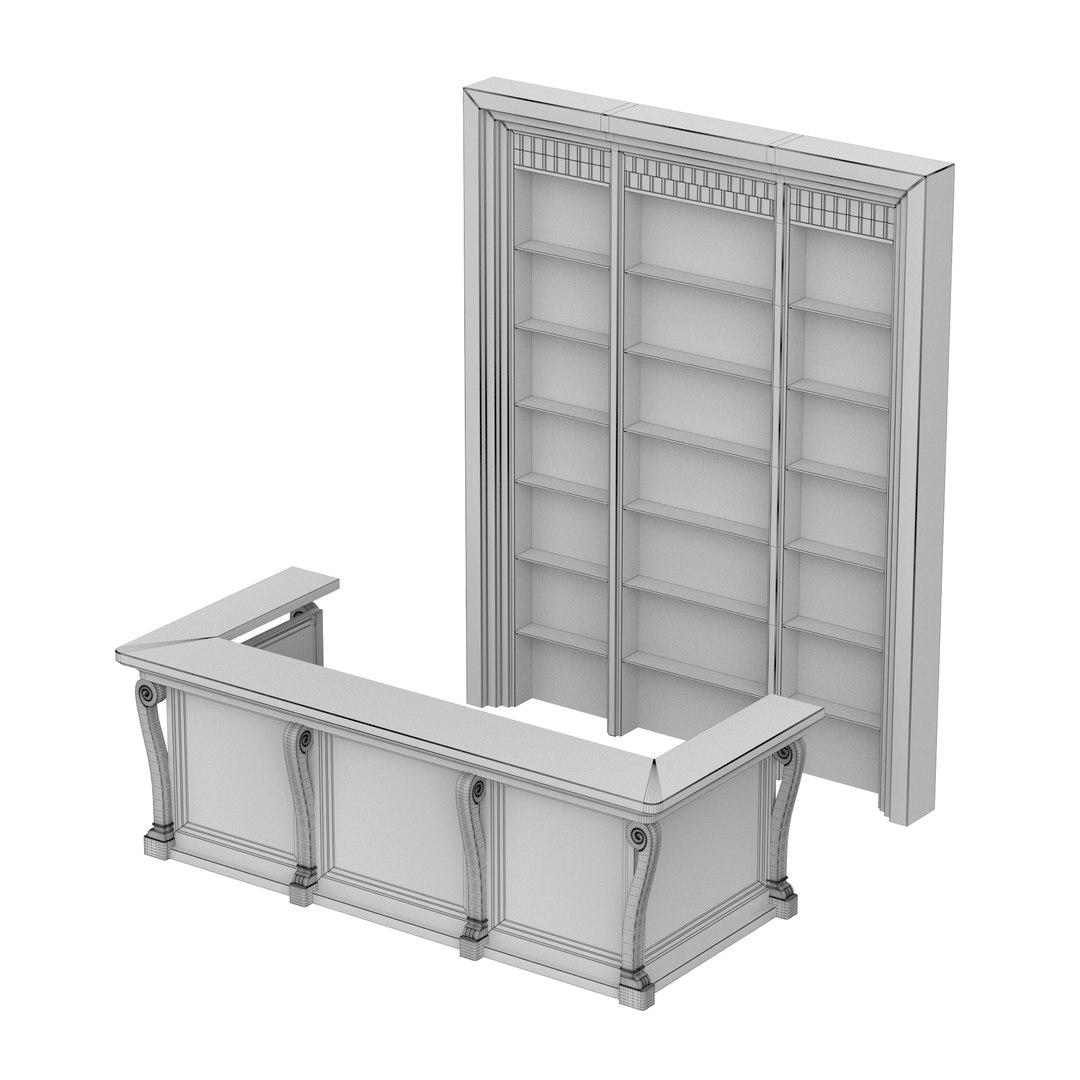 3d-bar-counter-in-colonial-style-model-turbosquid-2003447