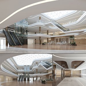 Modern Shopping Mall Interior