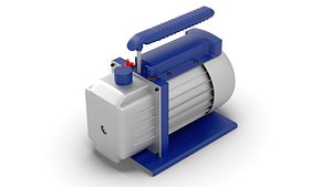 3D Refrigerant Vacuum Pump Double Stage model