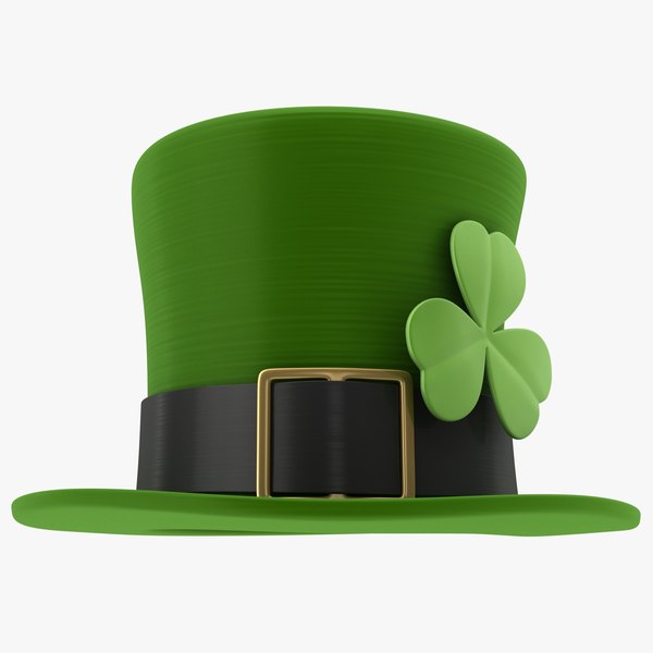 3D leprechaun hat model