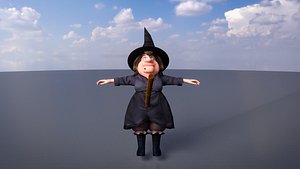 Witch 3D model