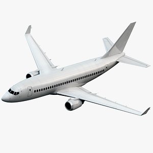 3d plane airplane generic model