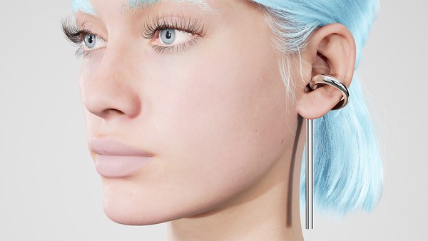 무료 RATHELWOLF ear cuff MARIE 3D 모델 - TurboSquid 1911080