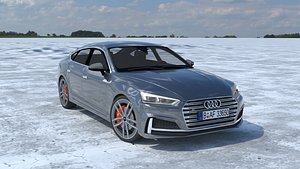 Audi S5 Sportback 2017 3D model