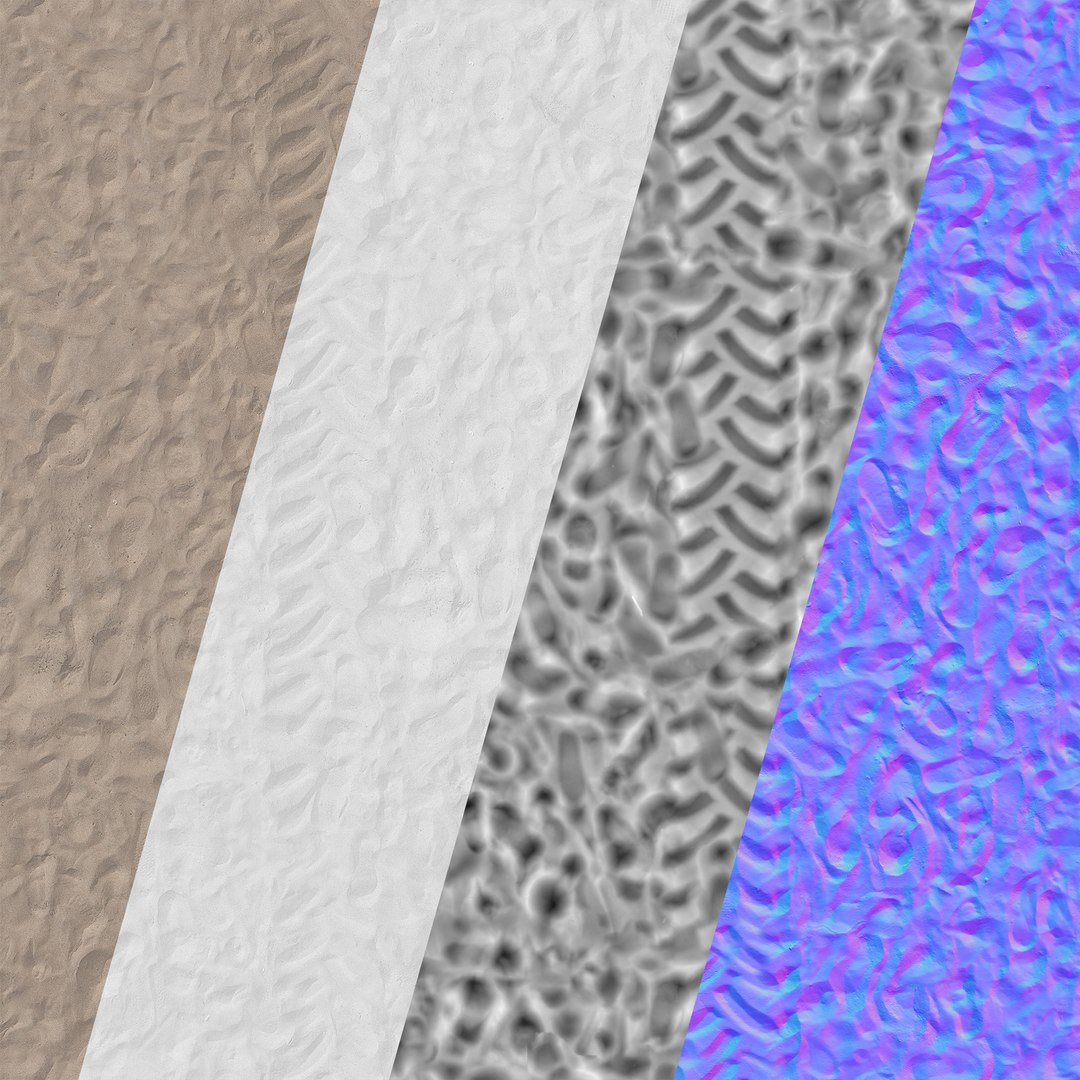 3D Ultra Realistic Beach Sand Model - TurboSquid 1397956