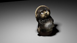 japanese ceramic ornament 3D model