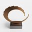 3D Modern Decorative Abstract Bronze Art Sculpture 30 model