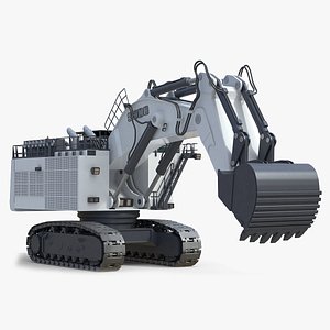 3D Liebherr R9800 G6 Mining Excavator