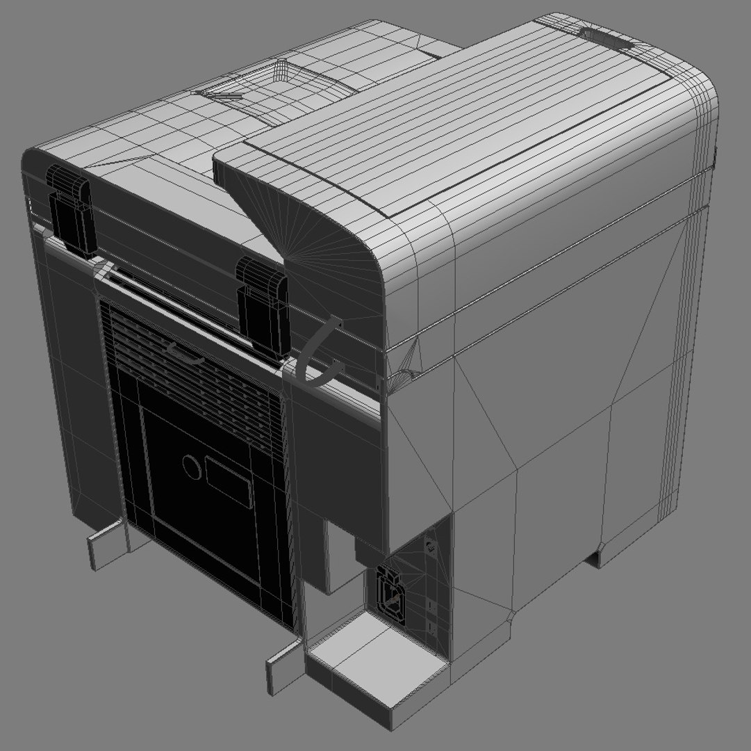 Canon Mf4570dn Printer 3d Model Canon Mf4570dn Printer 3d Model