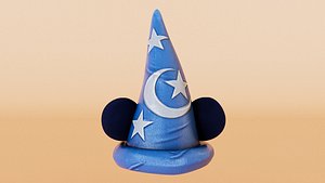 Mickey Mouse Sorcerer Hat 3D model