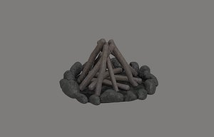 3D model Campfire