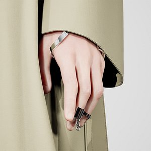 RATHELWOLF hand cuff LINUS