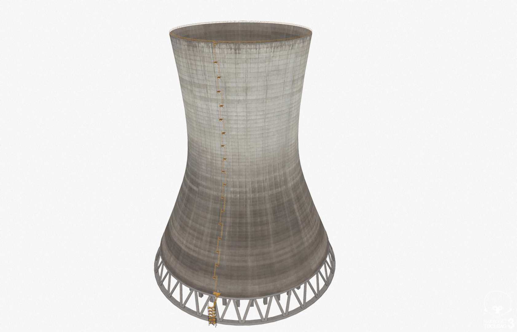 Cooling Tower 3D Model - TurboSquid 1287624