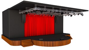 Full Theater Stage