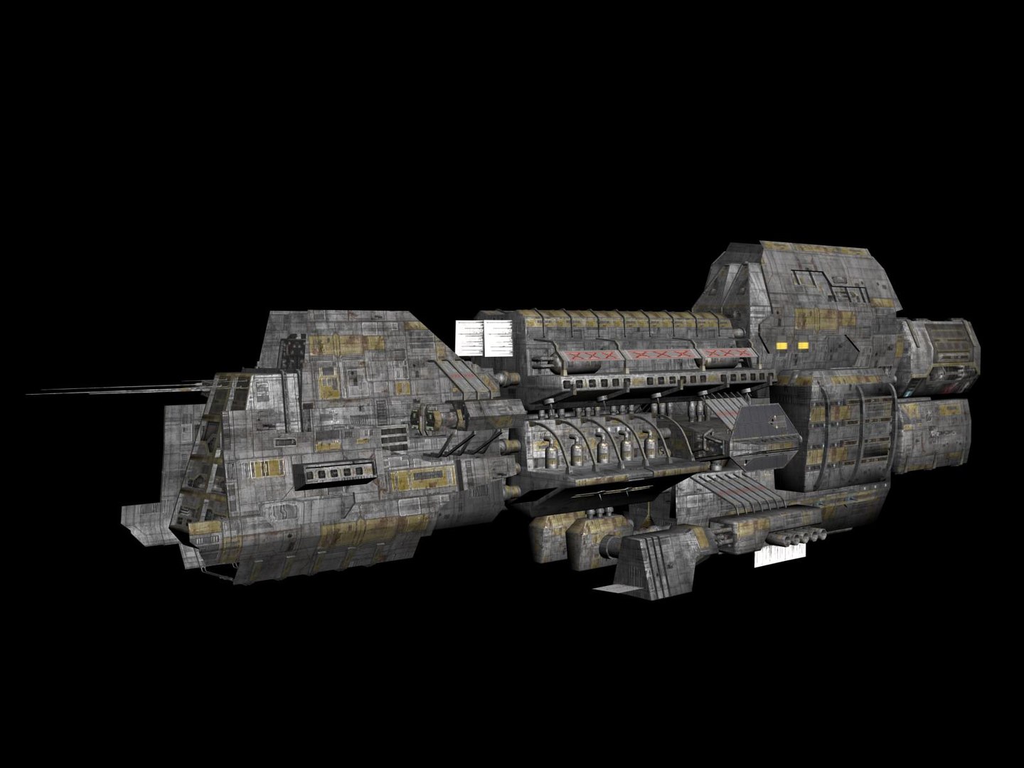 Free Battleship 3d Model