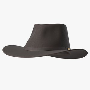 3D Cowboy Hat PBR model