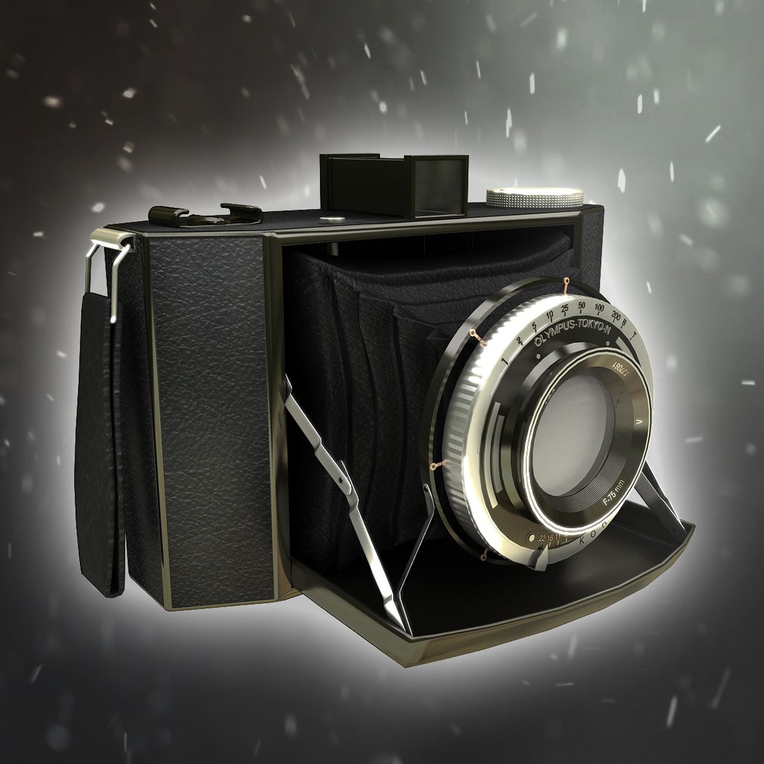 3d Model Video Camera