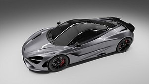 MCLAREN 750S LEMANS GREY 3D model