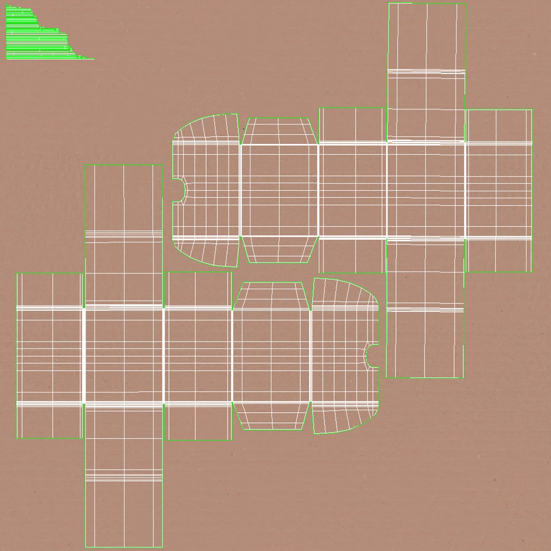 Cardboard Box Model - TurboSquid 2157529