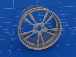 3ds max 5 car rims wheels