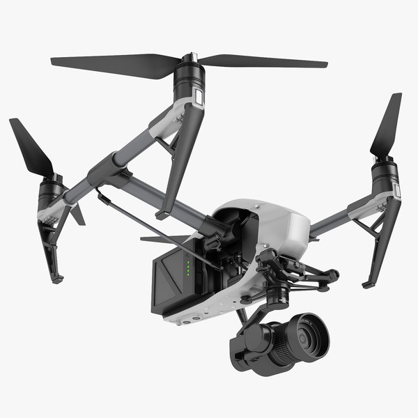 Dji inspire deals 2 3d model