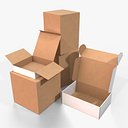 Colección de cajas de embalaje - Formas esenciales