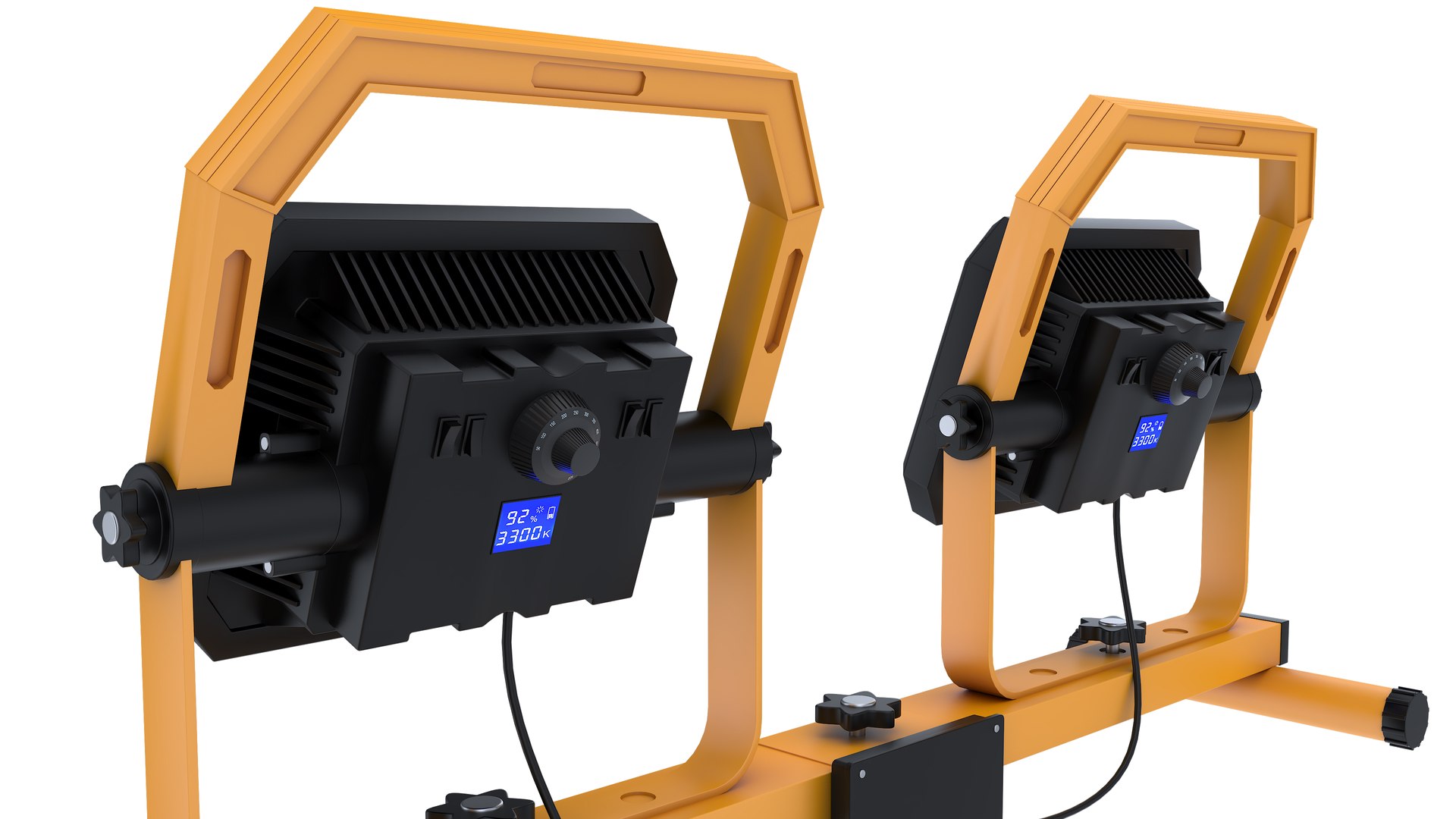 Mobile Construction Light Model - TurboSquid 2228685