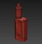 Electronic cigarettes, four popular models, vray