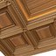 Classical coffered ceiling Set 3D model
