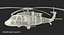 3D sikorsky military helicopters